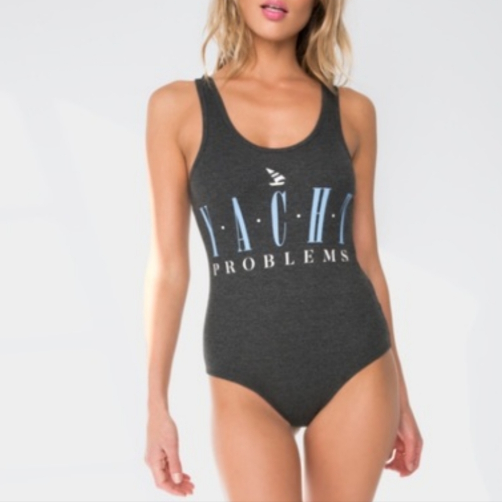NWOT Wildfox nautical bodysuit